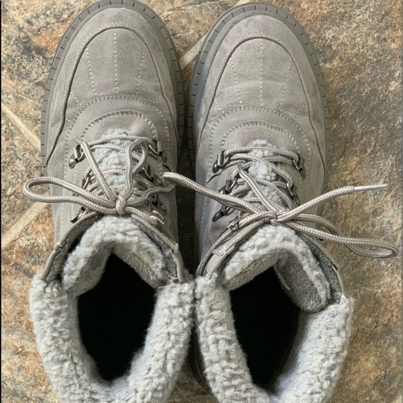 Womens Lace-up Ankle Boots - Picture 2 of 6